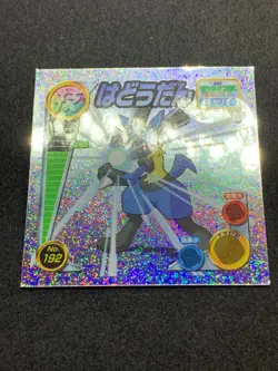 Lucario No.192 Pokemon Sticker Japanese 2005 Amada Holo Nintendo Rare - Image 2