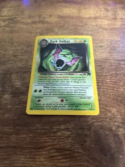 Pokemon Dark Golbat TCG Holo Card 7/82 Near Mint Condition 1999-2000 - Image 4