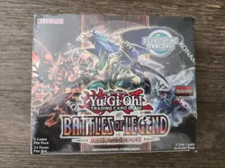 Yugioh Battles Of Legend Armageddon Booster Box 1st Edition - Factory SEALED - Image 1