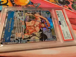 2025 One Piece OP13-119 Portgas D. Ace Manga Alternate Art PSA10 - Image 3