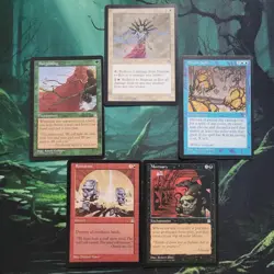 MTG Stronghold A-Z List of Rares and Staples Lightly Played - Image 1