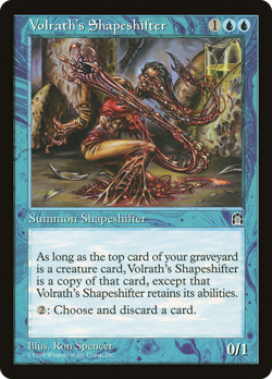 Volrath's Shapeshifter X (1) - Stronghold MTG - EX/NM - R48 - 4RCards - Image 1