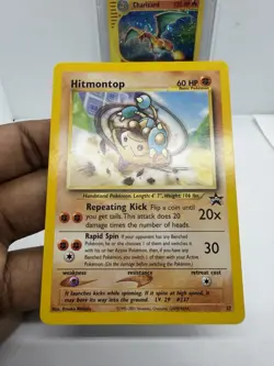 Hitmontop #37 - Black Star Promo - WoTC Pokemon Card - Near Mint (NM) - Image 2