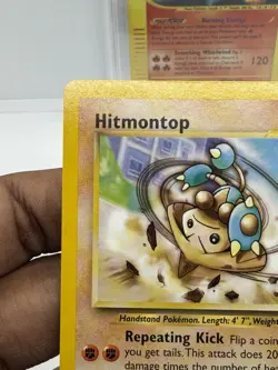 Hitmontop #37 - Black Star Promo - WoTC Pokemon Card - Near Mint (NM) - Image 5