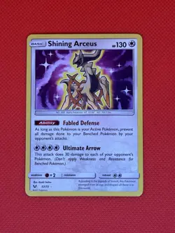 Pokemon TCG Shining Arceus Shining Legends Reverse Holo Holo Rare Card 57/73 - Image 1
