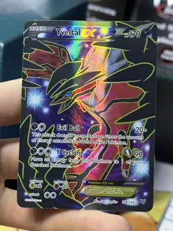 Yveltal EX 144/146 XY Base Set 2014 Full Art Holo Rare Pokemon Card TCG - Image 3