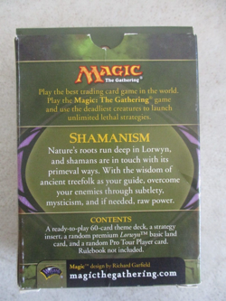 2008 MAGIC THE GATHERING MORNINGTIDE SHAMANISM BOX w/ LANDS ONLY - Image 3