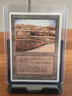 Strip Mine MTG Core Set 4th Edition Regular - Image 1