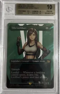 BGS 10 Magic the Gathering MTG Tifa Lockhart Surge Foil 536 Final Fantasy - Image 1