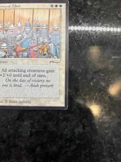 ARABIAN NIGHTS Army of Allah Magic the Gathering - Image 3