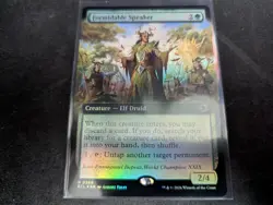 MTG Magic the Gathering FOIL Formidable Speaker Extended ECL! - Image 1