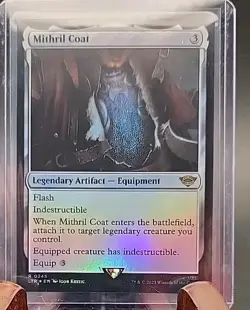 Mithril Coat Universes Beyond: the Lord of the Rings MTG Foil Lightly Played - Image 3