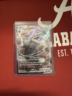 Pokemon TCG Aggron Vmax 097/172 SWSH09: Brilliant Stars Ultra Rare Near Mint - Image 1