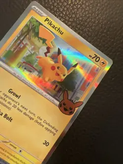 # Pokemon TCG - 2023 Trick or Trade Stamped Pikachu 62/193 Holo Pack Fresh NM - Image 3