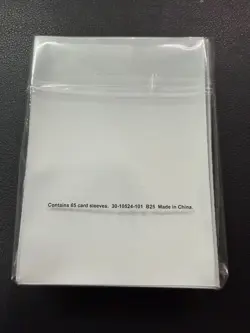 White Flare & Black Bolt Etb Sleeves -New Sealed- (65 in each pack) Pokemon TCG - Image 5