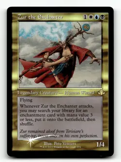 Zur the Enchanter (Retro Frame) 374 Foil R Dominaria Remastered - Image 1
