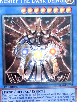 yugioh Reshef The Dark Being TLM-EN033 Ultimate 1st New Damage - Image 3