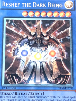 yugioh Reshef The Dark Being TLM-EN033 Ultimate 1st New Damage - Image 4