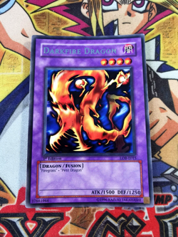 Darkfire Dragon lob-e015 1st Edition (MINT) Rare Yu-Gi-Oh! - Image 3