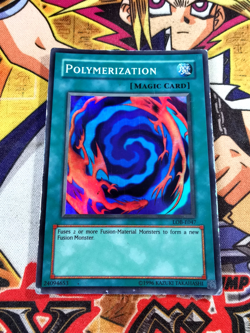 Polymerization lob-e047 Unltd Ed (HP) Super Rare Yu-Gi-Oh! - Image 1