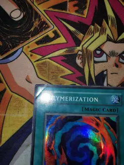Polymerization lob-e047 Unltd Ed (HP) Super Rare Yu-Gi-Oh! - Image 3