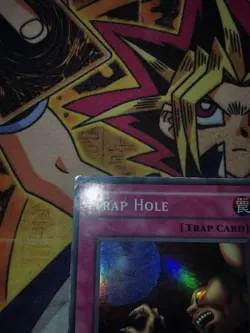 Trap Hole lob-e046 Unltd Ed (HP) Super Rare Yu-Gi-Oh! - Image 3