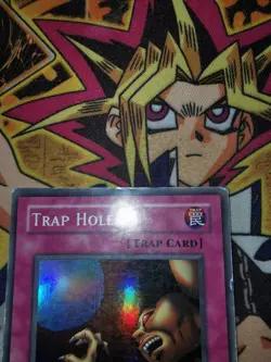 Trap Hole lob-e046 Unltd Ed (HP) Super Rare Yu-Gi-Oh! - Image 4