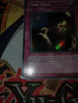 Trap Hole lob-e046 Unltd Ed (HP) Super Rare Yu-Gi-Oh! - Image 5
