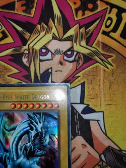 Blue-Eyes White Dragon lob-e001 Unltd Ed (HP) Ultra Rare Yu-Gi-Oh! - Image 2