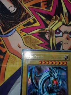 Blue-Eyes White Dragon lob-e001 Unltd Ed (HP) Ultra Rare Yu-Gi-Oh! - Image 3