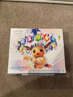 🔥Pokemon TCG Prismatic Evolutions ETB Elite Trainer Box SEALED BRAND NEW 🔥 - Image 1