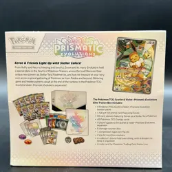 Pokemon TCG Scarlet & Violet Prismatic Evolutions Elite Trainer Box ETB Sealed - Image 2