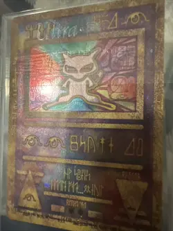 Pokemon TCG Ancient Mew Holo Promo Card Near Mint Condition - Image 2