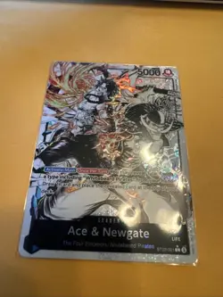 One Piece TCG Ace and Newgate Leader ST22-001 [PAR] Parallel Starter Deck ST22 - Image 1