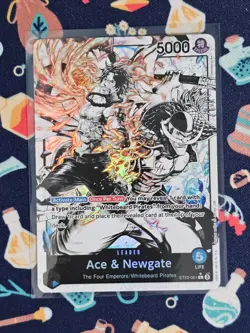 One Piece TCG Ace and Newgate Leader ST22-001 [PAR] Parallel Starter Deck ST22 - Image 1