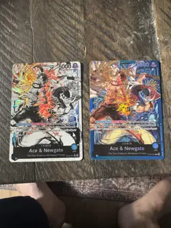 One Piece TCG Ace and Newgate Leader ST22-001 [PAR] Parallel Starter Deck ST22 - Image 1