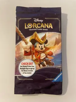 Disney Cruise Line Lorcana TCG Mickey Mouse Pirate Captain Foil Promo 13/P3 - Image 1
