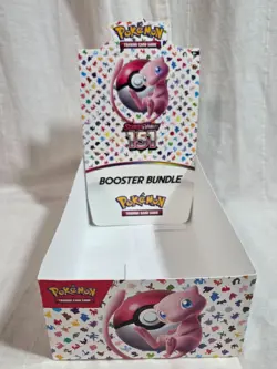 Pokemon Scarlet & Violet EMPTY 151 Booster Bundle Display BOX ONLY - Image 2