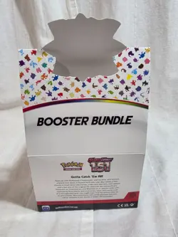 Pokemon Scarlet & Violet EMPTY 151 Booster Bundle Display BOX ONLY - Image 5