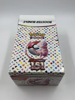 Pokemon Scarlet & Violet EMPTY 151 Booster Bundle Display BOX ONLY - Image 1