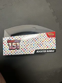Pokemon Scarlet & Violet EMPTY 151 Booster Bundle Display BOX ONLY - Image 2