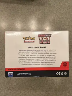 Pokemon Scarlet & Violet EMPTY 151 Booster Bundle Display BOX ONLY - Image 2