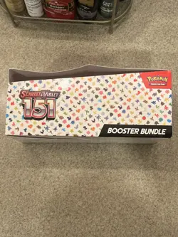Pokemon Scarlet & Violet EMPTY 151 Booster Bundle Display BOX ONLY - Image 4