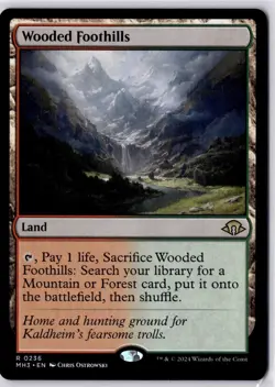 Wooded Foothills Modern Horizons 3 Regular NM R 0236 - Image 1