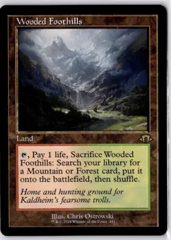 Wooded Foothills (Retro Frame) Modern Horizons 3 Regular NM R 441 - Image 1