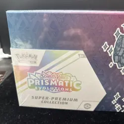 Pokemon TCG Prismatic Evolutions Super Premium Collection Box - FACTORY SEALED - Image 2