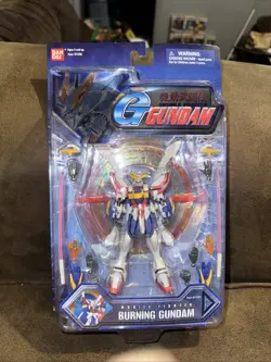 2003 Bandai Deluxe Mobile Suit Mobile Fighter Burning Gundam NIB G Gundam - Image 1