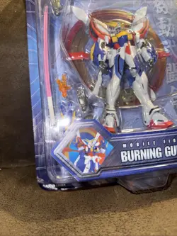 2003 Bandai Deluxe Mobile Suit Mobile Fighter Burning Gundam NIB G Gundam - Image 2
