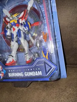 2003 Bandai Deluxe Mobile Suit Mobile Fighter Burning Gundam NIB G Gundam - Image 3