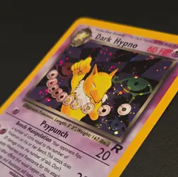 Pokemon Dark Hypno 9/82 Team Rocket Holo Rare Unlimited 60 HP English Card - Image 2